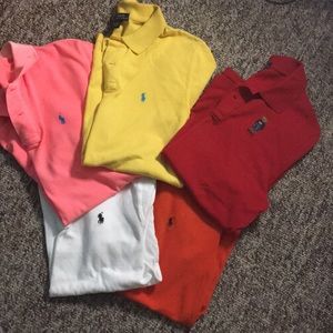 5 pack of collar shirts
